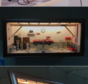 Modèle de réparation de scène 1:18, kit de réparation manuel personnalisé en alliage, modèle de réparation d'usine Dreamworks, parking personnalisé - Product Image 6