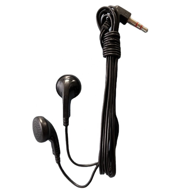 Wholesale Single Side Disposable Earphone with Aviation Headset with 3.5mm Jack for Tour Guide Monitor System Receiver