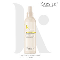 Professionnel maroc lisse nourrissant cheveux Spray huile d'argan brillant réparateur chaleur protecteur Spray hydratant cheveux Spray