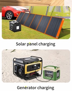Estación de Energía Portátil Lifepo4 de 800W de Alta Eficiencia y 480WH, Generador de Batería Solar MPPT para Automóvil - Product Image 1