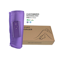 Masseur de mollet à Compression d'air professionnel Wirelesselectrci pour la circulation et la relaxation Massage des jambes de physiothérapie avec chaleur