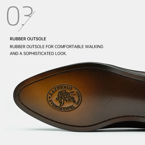 Sandalias de Cuero Vacuno Personalizadas OEM, Modernas, Cómodas, con Aumento de Altura, Estilo Slip-on, Formales para Oficina y Negocios, para Verano y Otoño - Product Image 4