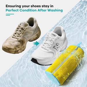 Sac de lavage durable et réutilisable pour baskets, housse de nettoyage à fermeture éclair pour machine à laver et sécher, usage domestique - Product Image 2