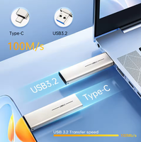 Original Mini Metal 1tb 8tb 16 Gb 32 Tb Super Cepat Transfer Data Kecepatan Tinggi USB 3.2 Thumb Drive