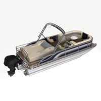 Yacht de luxe sportif en aluminium de 19 pieds pour 6 à 8 personnes, bateau ponton flottant à moteur pour les aventures en famille, la pêche et le divertissement à distance