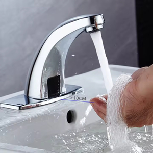 Cao cấp cảm biến tự động vòi Chrome Brass touchless vòi với cảm biến thông minh cho phòng tắm hiện đại - Product Image 4