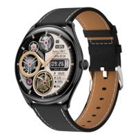 Montre connectée intelligente 2026 pour femmes MT55 avec moniteur de fréquence cardiaque, appels Bluetooth, écran AMOLED 1,43 pouces, assistant vocal et suivi d'activité, compatible hommes