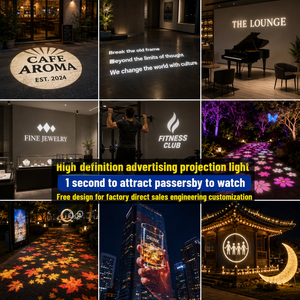Custom Logo Gobo <b>Projector</b> Advertising <b>Lights</b> Auto Color Changing Outdoor Projection Lamp Gobo Custom Logo Welcome Led <b>Projector</b> - Product Image 2