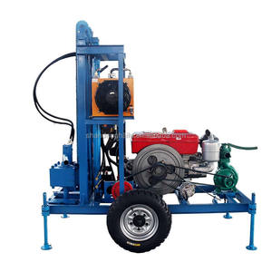 200m 300m 깊이 완전 자동 바퀴 핵심 드릴 장비 가정용 우물 드릴링 머신 유압 물 우물 - Product Image 5