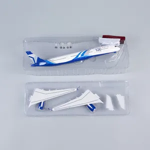 Modelo de Avión de Resina a Escala 1/142 de 47 cm de Delta Air Lines con la Comercialización del 100 Aniversario, <span class=keywords><strong>Airbus</strong></span> <span class=keywords><strong>A350</strong></span>-<span class=keywords><strong>900</strong></span>, con Luces LED y Tren de Aterrizaje - Product Image 3