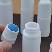 20Ml 30Ml 50Ml Hdpe Plastic Fles Met Sponskop Applicator Schoonmaakmiddel Alcohol Afvegen Fles Kinderen Muggenspray Fles Leeg