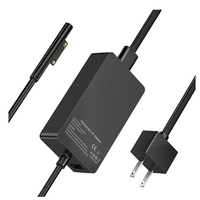 102W 15V 6.33A Surface Book 2 Chargeur Adaptateur secteur pour Surface Laptop Studio, Surface Laptop 3 4 5, Windows Surface Pro/Go Etc.