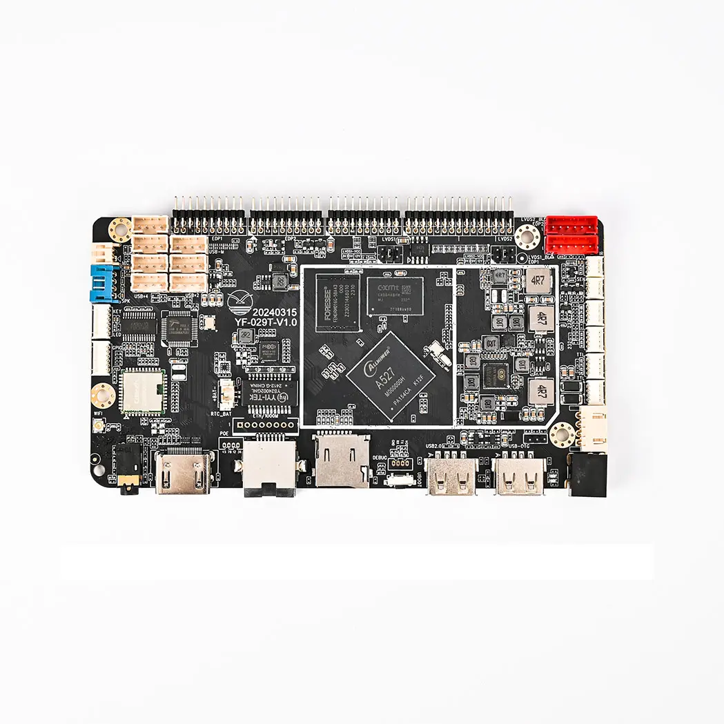 Low Price high-end Octa-core All-winner A527 android 13 motherboard AI Industrial SBC tablet board with 4K HDMI- 60HZ output