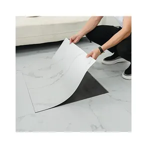 BENIF Escritório Comercial Pavimento Vinil Mármore Auto-adesivo Impermeável E Mancha Resistente Pvc Sticky Floor Tiles