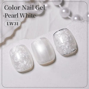 BORN PRETTY Hema Tpo Free Shimmer White Thread Pearl Gel OEM Drawing Swirl Shell Gel Polish pour Nail Art <span class=keywords><strong>Manucure</strong></span> - Product Image 2