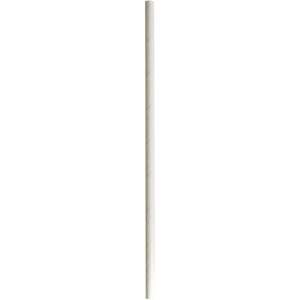 Pailles en papier géantes blanches Boardwalk de 7,75 po, emballées individuellement pour boissons, bubble tea, accessoires de fête et de bar imprimés, lot de 1 280 - Product Image 4