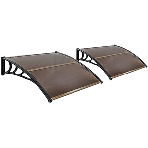 Custom Durable Fixed Awning Aluminum Alloy Frame Waterproof UV Resistant Sun Shade Canopy for Outdoor Villa Garden Patio Balcony - Product Image 1