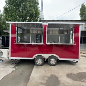 Petites remorques de concession pour hot-dogs et barbecues, cuisine mobile, camion américain, remorque alimentaire pour glaces - Product Image 6