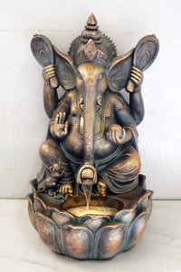 2022 heißer Verkauf künstlicher Wasserfall Wasserspiel brunnen Buddha-Statuen im Freien Wasser brunnen - Product Image 6