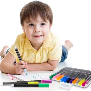 21 colori di Auto-contorno Shimmer Marcatori, Metallic Marcatori Contorno, <span class=keywords><strong>Doppia</strong></span> <span class=keywords><strong>Linea</strong></span> di Contorno Marcatore per Sketch Marker Pittura - Product Image 4