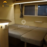 Nouveau design de remorque de voyage Pop caravane Australie remorque de camping-car avec Wc avec cuisinière pour la cuisine
