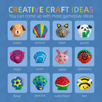 Kit de pâte à modeler auto-séchante Shell Art DIY |   Ensemble d'activités créatives non toxiques pour enfants, pour la peinture et la décoration, jouet éducatif, cadeau de vacances, vente en gros