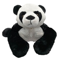Oreiller personnalisé de haute qualité OEM/ODM 18 pouces Panda Bear coussin réversible Plus vente chaude jouet en peluche doux
