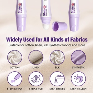 Stylo détachant instantané Infiniti Clean pour vêtements, éliminateur de taches d'huile et de vin, nettoyant portable pour linge - Product Image 6