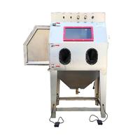 Cabine de sablage à vapeur humide, machine de nettoyage sans poussière, équipement professionnel pour pièces automobiles