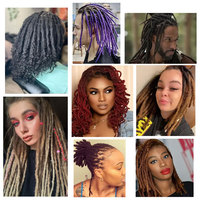 Extensions de cheveux BLT 100% faites à la main, origine naturelle, extrémités bouclées, pour tissage, dreadlocks, extensions vierges Remy