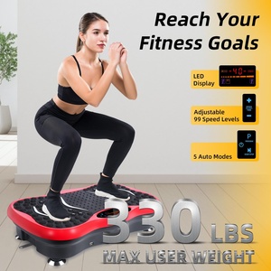 Plataforma Vibratoria con Terapia Magnética para Ejercicio y Fitness, Máquina de Masaje por Vibración - Product Image 2
