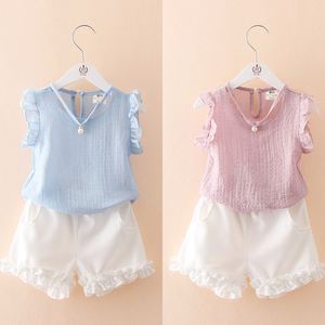 Nouveaux produits à la recherche de distributeurs : Nouveaux modèles de pantalons pour filles et ensembles de vêtements pour filles avec T-shirt personnalisé - Product Image 3