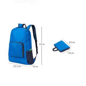 THK0270 Mochila de Senderismo Ligera de Nailon con Cierre de Cremallera para Viajes al Aire Libre, Unisex, para Adultos, 16.5 Pulgadas - Product Image 3