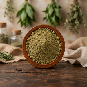 Polvo de Hoja de Kalmegh Seca Natural 500 g, Polvo Herbal 100% Puro de Andrographis Paniculata ELIXIRA HERBS Gujarat - Product Image 3