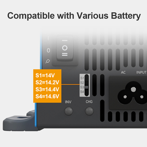UPS điện biến tần với bộ sạc 12V/24V/48V đến 220V/230v240v 1kw/1.5kw/2kw/3kw/5KW tinh khiết Sine Wave Inverter pin sạc - Product Image 6