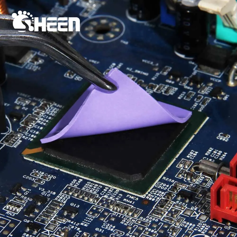 12W/mk thermally silicone pad for AI