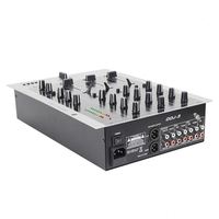 Système de sonorisation DJ professionnel 3 canaux USB DDJ-3 - Carte son audio Bluetooth, lecteur MP3, contrôleur DJ pour studio et scène
