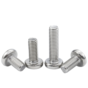 M2 M3 M4 M5 M6 M8 M10 RVS Kruisverzonken Pan Button Head Phillips Schroeven Metrisch A2-70 - Product Image 2