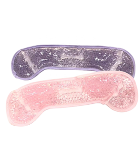 Las bolsas de hielo materiales reutilizables del PVC de BAOLUN alivian las bolsas de hielo del gel de la cabeza de la migraña - Product Image 1