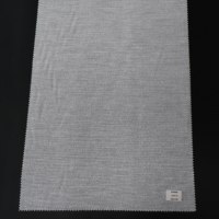 Kain Interlining Ramah Lingkungan Berbahan Campuran Katun, Tenun, Dilapisi PES, Dapat Disetrika, untuk Kerah dan Manset Kemeja, Terasa Lembut, Dapat Dicuci, dan Dapat Disetrika