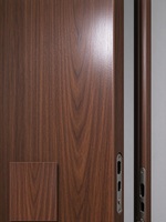 Porte en MDF traitée CNC, porte de chambre en MDF découpée avec précision pour la décoration intérieure