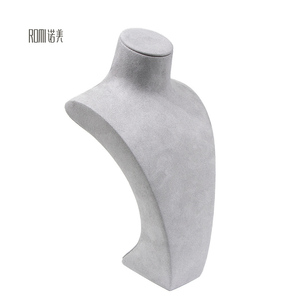 <span class=keywords><strong>Exhibidores</strong></span> de Joyería Romi de Lujo, Maniquíes de Resina <span class=keywords><strong>y</strong></span> Terciopelo para Exhibición de Collares - Product Image 3