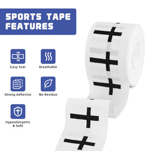 Pita pergelangan tangan atletik, pita latihan atletis potongan mudah sobek untuk pergelangan tangan - Product Image 4