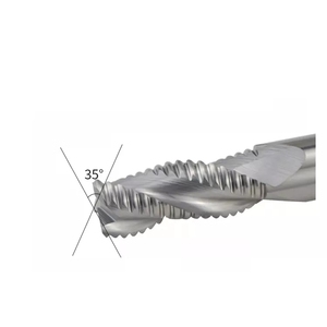 DZ Solid <strong>Carbide</strong> 4-Flute Rough Thread <strong>End</strong> <strong>Mill</strong> for Metal Aluminium Customizable OEM Option - Product Image 5
