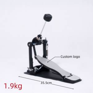 Pédale de double grosse caisse avec logo personnalisé, accessoires d'instruments à pédale, vente en gros usine, populaire - Product Image 2