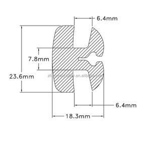 Joint d'étanchéité en forme de H pour fenêtre - Product Image 5