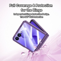 Funda Protectora para Teléfono C0276, Mate, Lujosa, Agradable al Tacto, Ligera, Simple, con Cobertura Total para Samsung Galaxy Z Flip 8 7