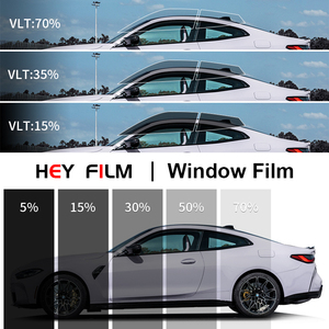 HEY FILM Película inteligente para ventana de vidrio de coche, película de privacidad para ventana de coche, calidad HD, negra, alta IRR - Product Image 4