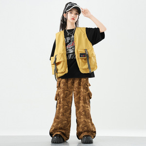 Conjuntos de <span class=keywords><strong>Ropa</strong></span> <span class=keywords><strong>para</strong></span> Niñas, Estilo Hip Hop, Camiseta Plateada Corta, Pantalones de Cuero <span class=keywords><strong>para</strong></span> Baile Urbano, Chaqueta Moderna Estilo K-<span class=keywords><strong>pop</strong></span>, Trajes <span class=keywords><strong>para</strong></span> Grupo de Jazz y Actuaciones - Product Image 3