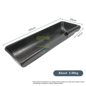 Nuevo Comedero <span class=keywords><strong>para</strong></span> Ovejas y Cabras de Material PE, Comedero Duradero <span class=keywords><strong>para</strong></span> Ganado <span class=keywords><strong>para</strong></span> Granjas - Product Image 6